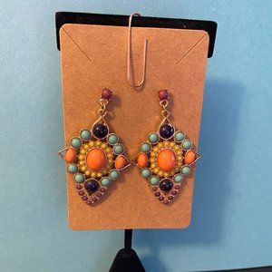 Francesca's multi colored earrings